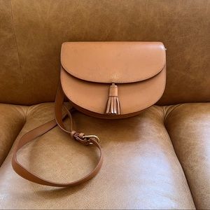 A.P.C. Tan Crossbody Purse